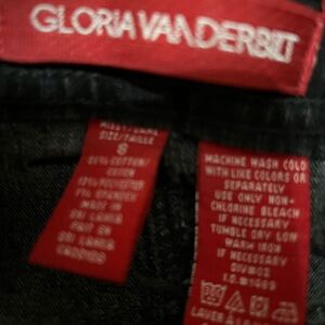 Gloria Vanderbilt Dark Denim Pants